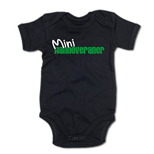 G-graphics Mini Hannoveraner Baby-Body 250.0061 (12-18 Monate, schwarz) von G-graphics