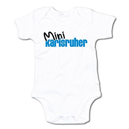 G-graphics Mini Karlsruher Baby-Body 250.0079 (0-3 Monate, weiß) von G-graphics