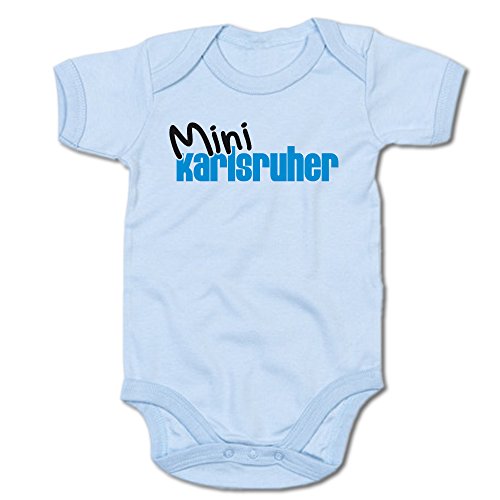 G-graphics Mini Karlsruher Baby-Body 250.0079 (6-12 Monate, blau) von G-graphics
