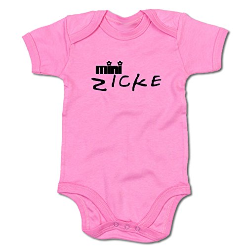 G-graphics Mini Zicke Baby Body Suit Strampler 250.0159 (12-18 Monate, pink) von G-graphics