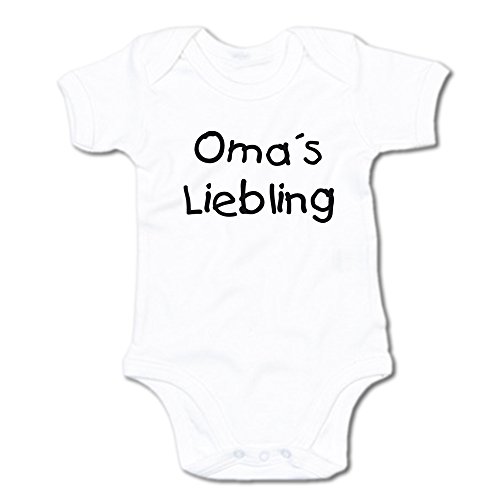 G-graphics Oma´s Liebling Baby-Body (250.0004) (0-3 Monate, weiß) von G-graphics