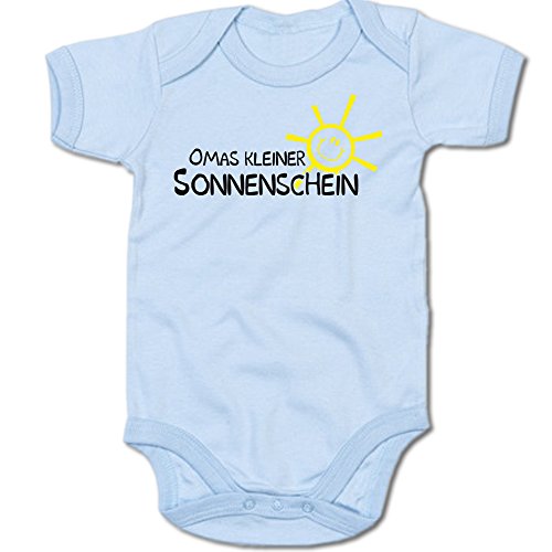 G-graphics Omas Kleiner Sonnenschein Baby-Body 250.0323 (3-6 Monate, blau) von G-graphics