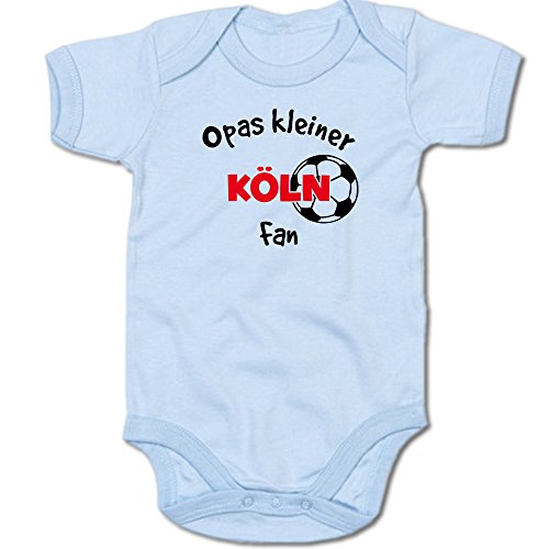 G-graphics Opas Kleiner Köln Fan Baby Body Suit Strampler 250.0292 (12-18 Monate, blau) von G-graphics