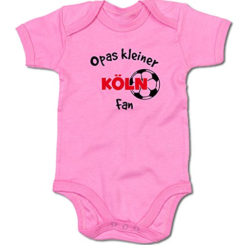 G-graphics Opas Kleiner Köln Fan Baby Body Suit Strampler 250.0292 (3-6 Monate, pink) von G-graphics