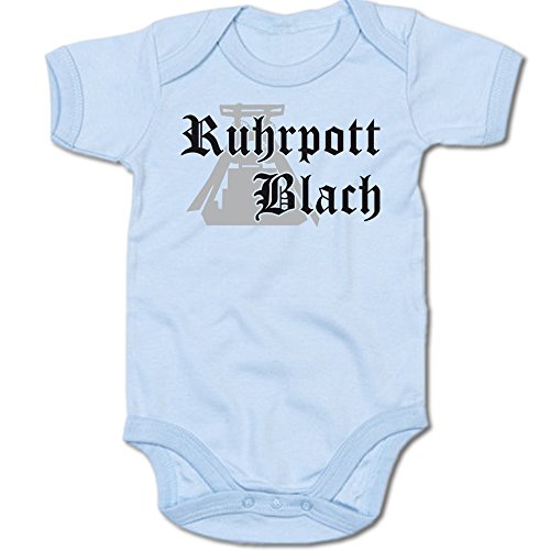 G-graphics Ruhrpott Blach Baby Body Suit Strampler 250.0109 (3-6 Monate, blau) von G-graphics