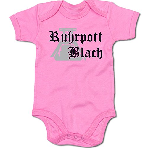 G-graphics Ruhrpott Blach Baby Body Suit Strampler 250.0109 (3-6 Monate, pink) von G-graphics