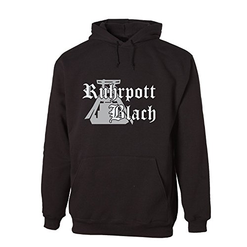 G-graphics Ruhrpott Blach Hoodie Hooded Sweat 078.613 (2XL) von G-graphics