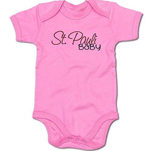 G-graphics St. Pauli Baby Baby-Body Suite Strampler 250.0395 (3-6 Monate, pink) von G-graphics