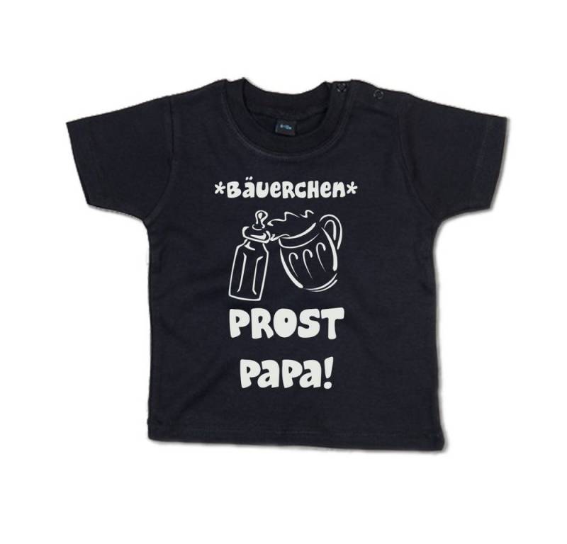 G-graphics T-Shirt * Bäuerchen * Prost Papa Baby T-Shirt mit Spruch als Geschenk zur Geburt / Babyparty von G-graphics