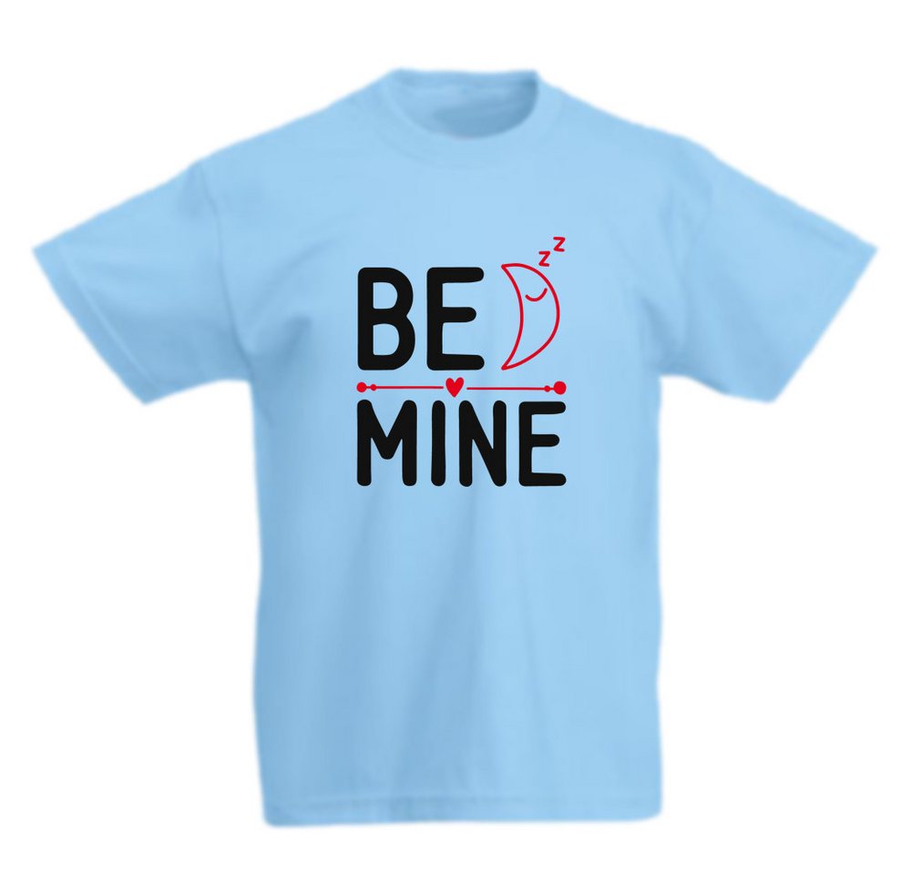 G-graphics T-Shirt Be mine Kinder T-Shirt mit schönem Print zum Valentinstag von G-graphics