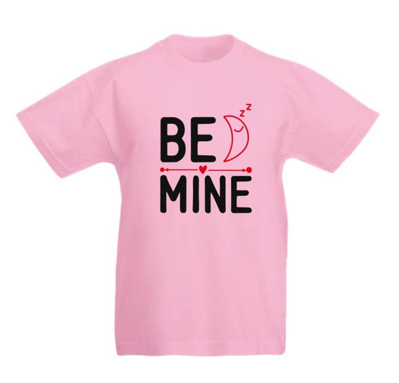 G-graphics T-Shirt Be mine Kinder T-Shirt mit schönem Print zum Valentinstag von G-graphics