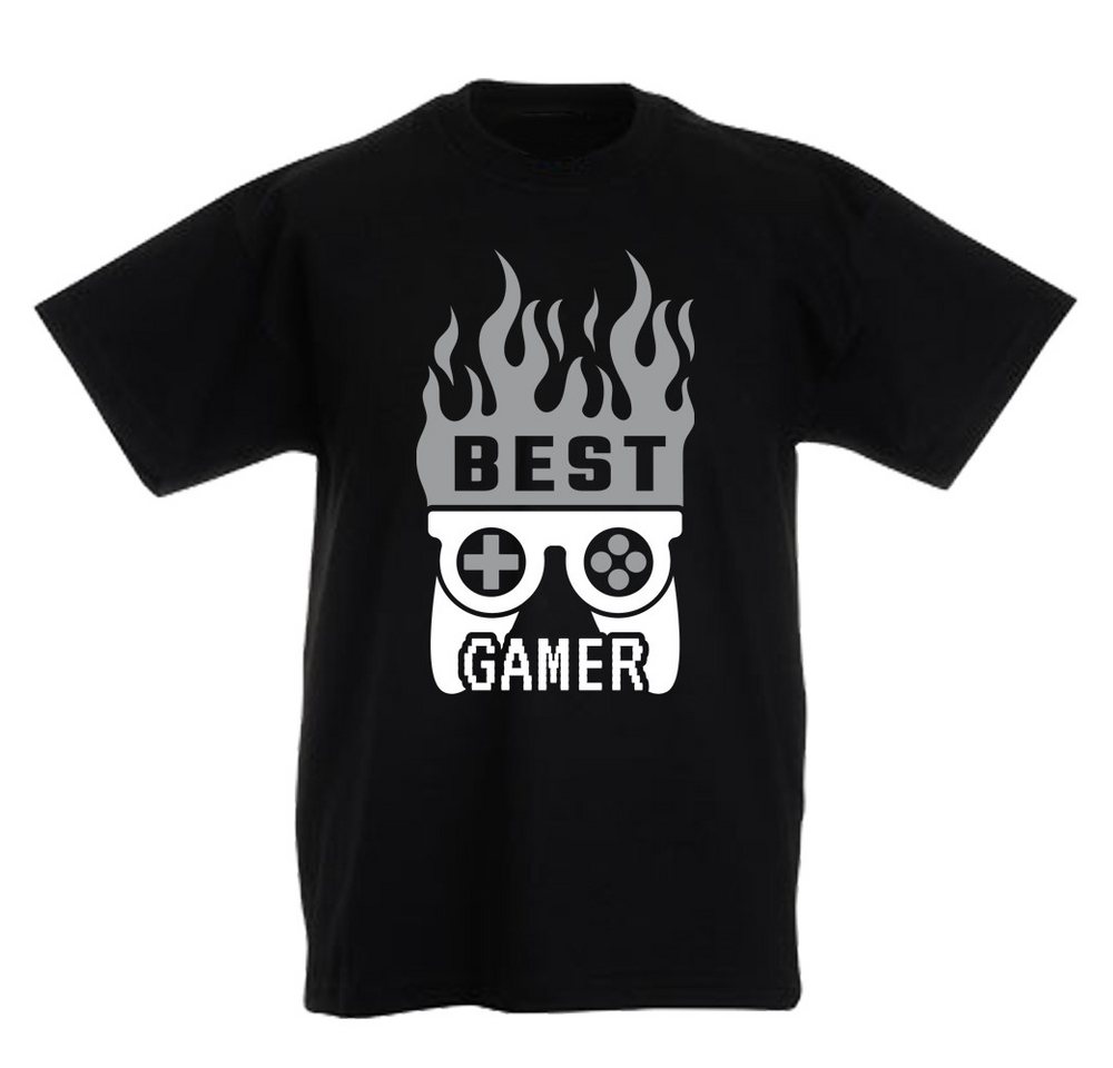 G-graphics T-Shirt Best Gamer Kinder T-Shirt mit coolem Frontprint für Gamer*innen von G-graphics