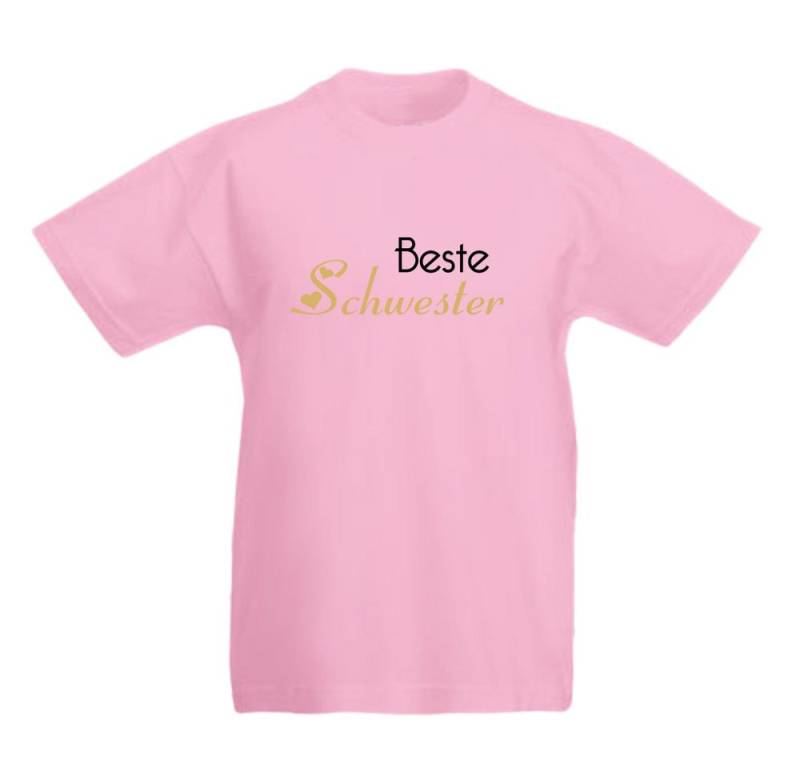 G-graphics T-Shirt Beste Schwester Kinder T-Shirt mit coolem Spruch als Frontprint von G-graphics