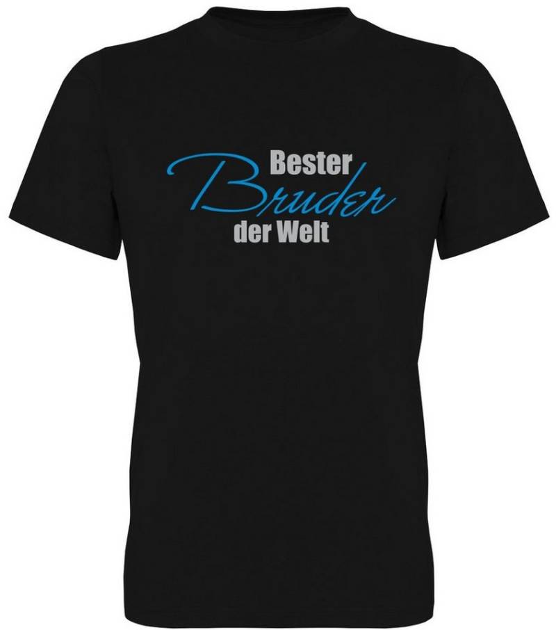 G-graphics T-Shirt Bester Bruder der Welt Herren T-Shirt mit Statement / Spruch / Motiv als Frontprint von G-graphics