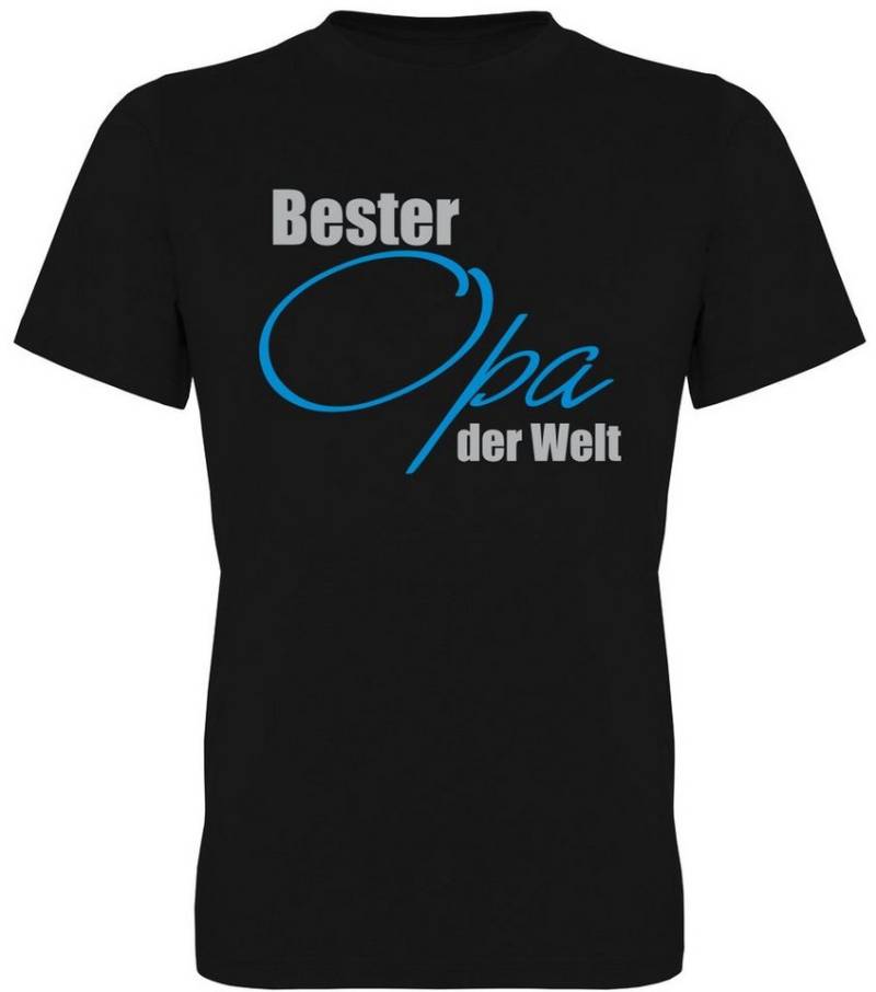 G-graphics T-Shirt Bester Opa der Welt Herren T-Shirt mit Spruch / Frontprint / Motiv für tolle Opas von G-graphics