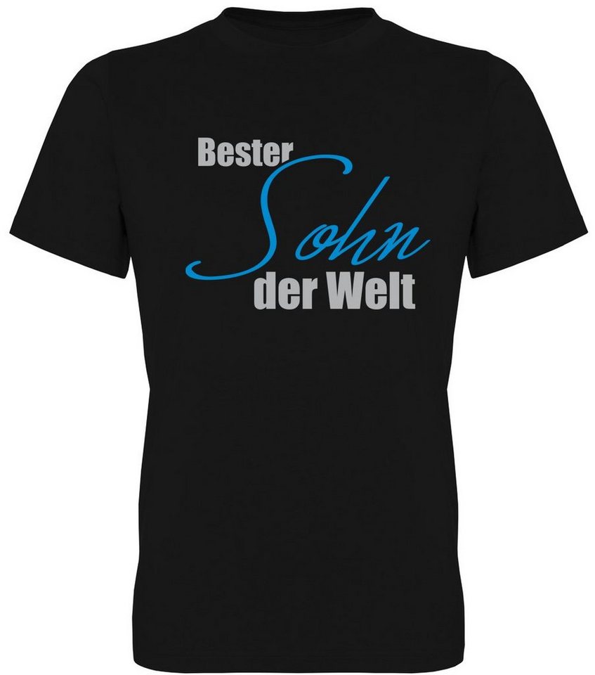 G-graphics T-Shirt Bester Sohn der Welt Herren T-Shirt, mit trendigem Frontprint, Aufdruck auf der Vorderseite, Spruch/Sprüche/Print/Motiv von G-graphics