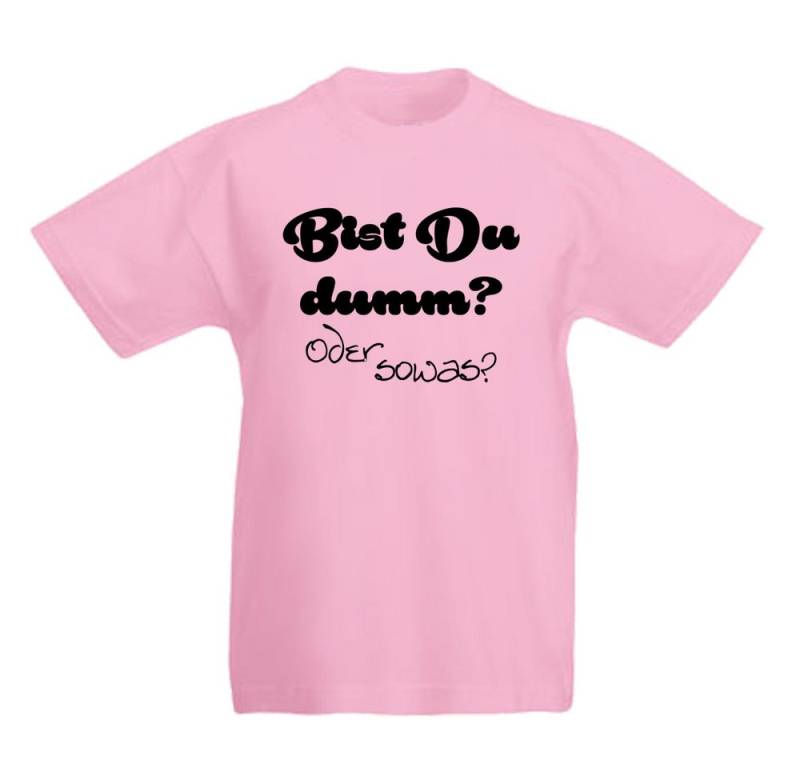 G-graphics T-Shirt Bist Du dumm? Oder sowas? Kinder T-Shirt mit coolem Spruch als Frontprint von G-graphics