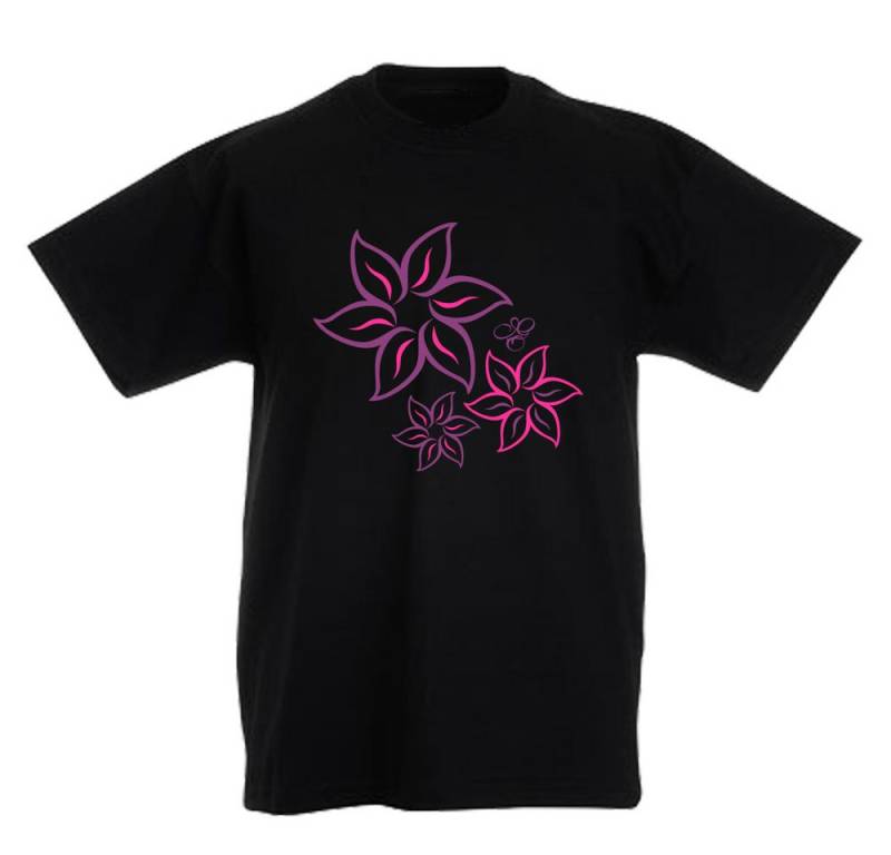 G-graphics T-Shirt Blumen Kinder T-Shirt mit Motiv von G-graphics