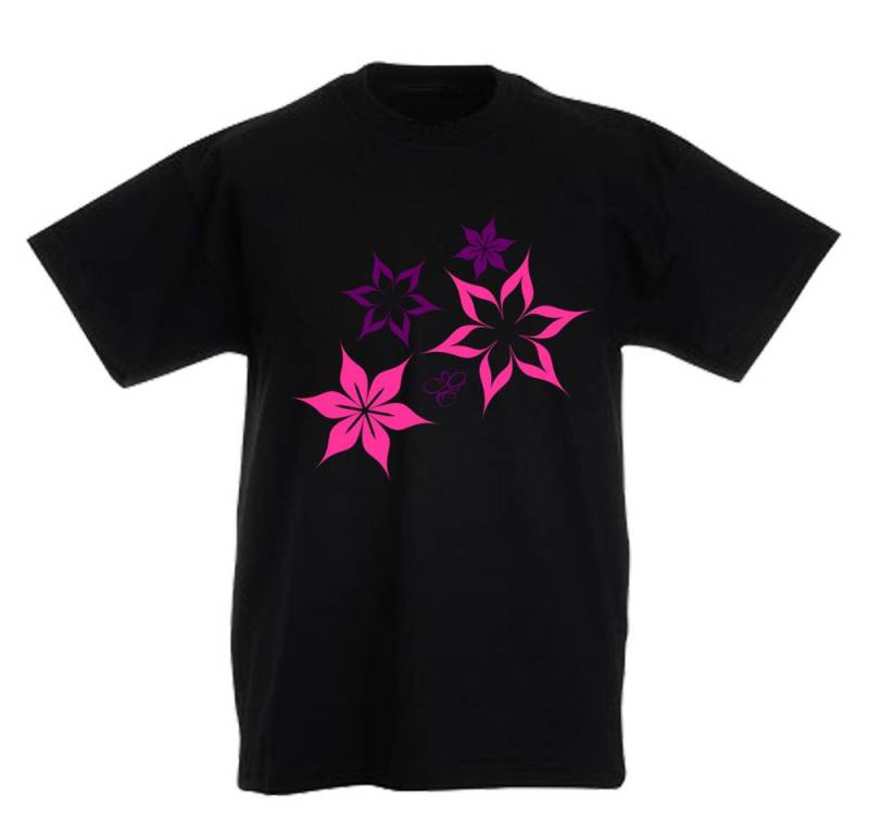 G-graphics T-Shirt Blumen Kinder T-Shirt mit Motiv von G-graphics