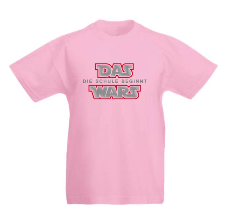 G-graphics T-Shirt DAS WARS – Die Schule beginnt Kinder T-Shirt mit Motiv zur Einschulung von G-graphics