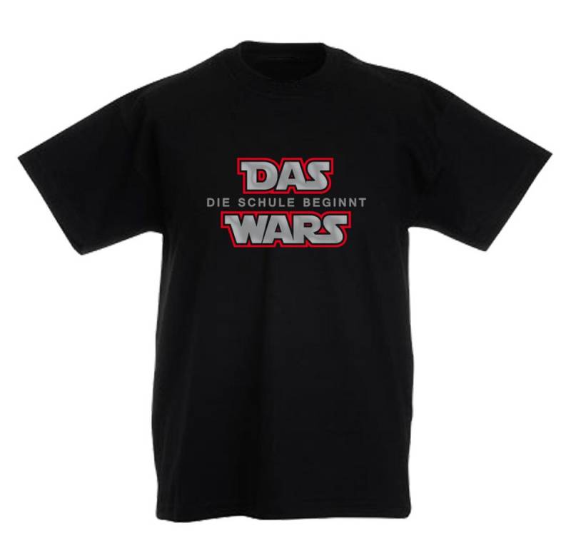 G-graphics T-Shirt DAS WARS – Die Schule beginnt Kinder T-Shirt, mit Motiv zur Einschulung von G-graphics