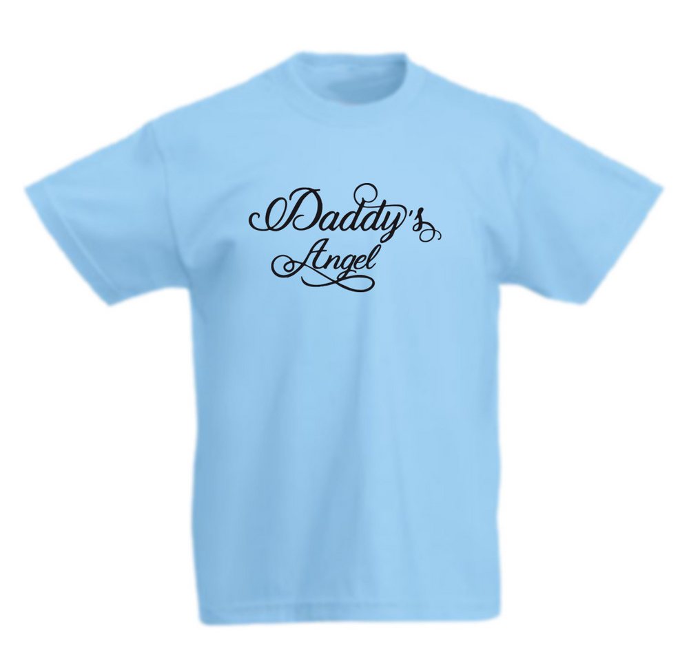 G-graphics T-Shirt Daddy´s Angel Kinder T-Shirt mit coolem Spruch als Frontprint von G-graphics
