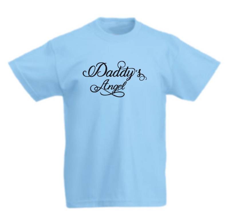 G-graphics T-Shirt Daddy´s Angel Kinder T-Shirt mit coolem Spruch als Frontprint von G-graphics