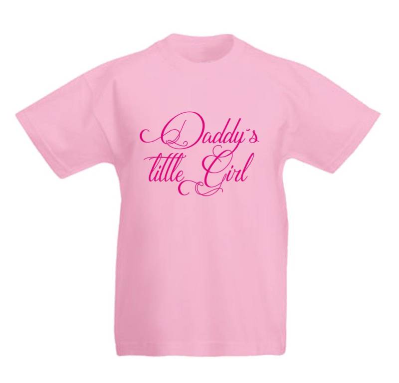 G-graphics T-Shirt Daddy´s little Girl Kinder T-Shirt mit Spruch / Statement von G-graphics