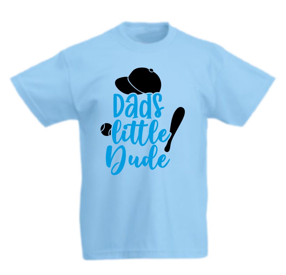 G-graphics T-Shirt Dads little Dude Kinder T-Shirt, mit Spruch / Sprüche / Print / Aufdruck von G-graphics