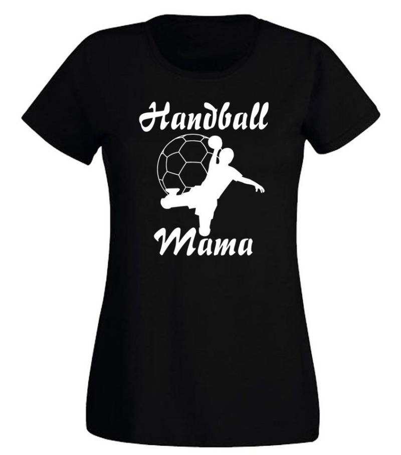 G-graphics T-Shirt Handball-Mama Slim-fit Damen T-Shirt mit einem Print für die echte Handballmama von G-graphics