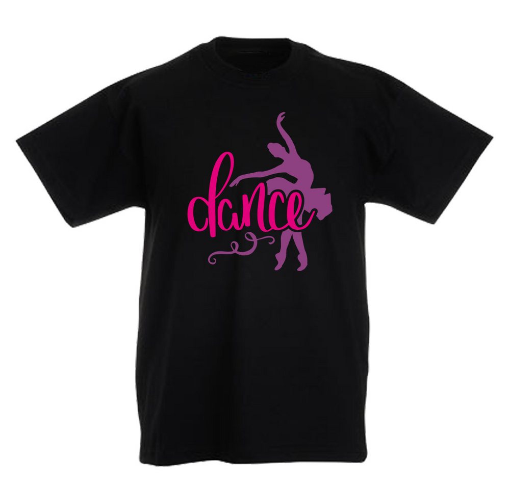 G-graphics T-Shirt Dance – Ballerina Kinder T-Shirt mit coolem Motiv als Frontprint von G-graphics