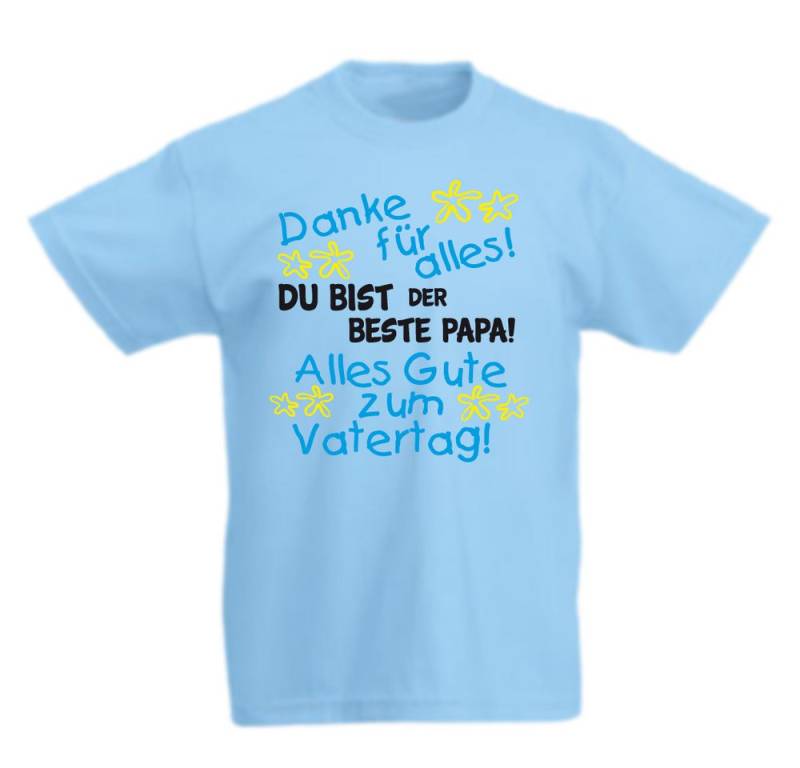 G-graphics T-Shirt Danke für alles! Du bist der beste Papa! Alles Gute zum Vatertag! Kinder T-Shirt mit coolem Spruch als Frontprint von G-graphics