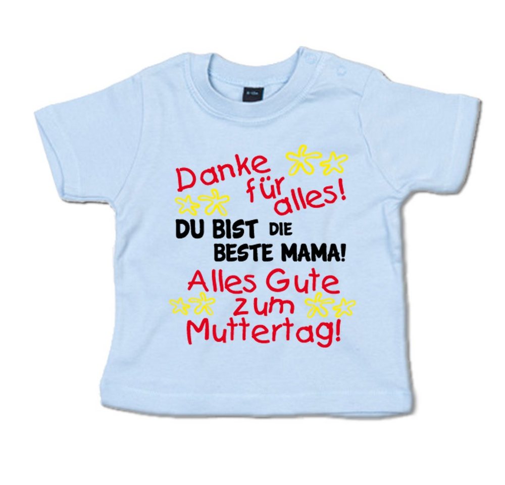 G-graphics T-Shirt Danke für alles! Du bist die beste Mama! Alles Gute zum Muttertag! Baby T-Shirt mit Spruch als Geschenk zum Muttertag G-graphics T-Shirt Danke für alles! Du bist die beste Mama! Alles Gute zum Muttertag! Baby T-Shirt mit Spruch als Geschenk zum Muttertag von G-graphics