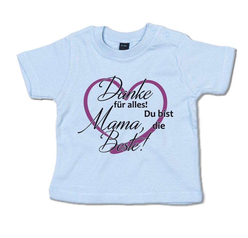 G-graphics T-Shirt Danke für alles! Mama, Du bist die Beste! Baby T-Shirt mit Spruch als Geschenk zum Muttertag G-graphics T-Shirt Danke für alles! Mama, Du bist die Beste! Baby T-Shirt mit Spruch als Geschenk zum Muttertag von G-graphics