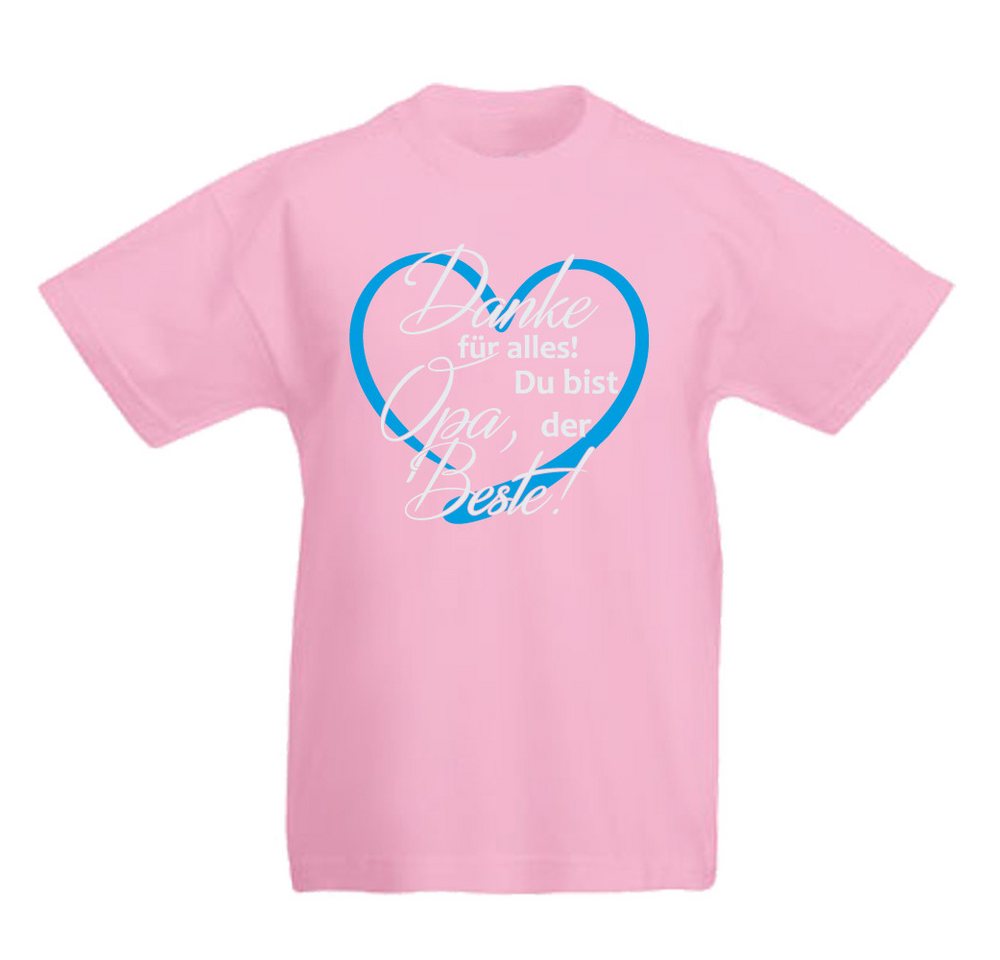 G-graphics T-Shirt Danke für alles! Opa, Du bist der Beste! Kinder T-Shirt mit coolem Spruch als Frontprint von G-graphics