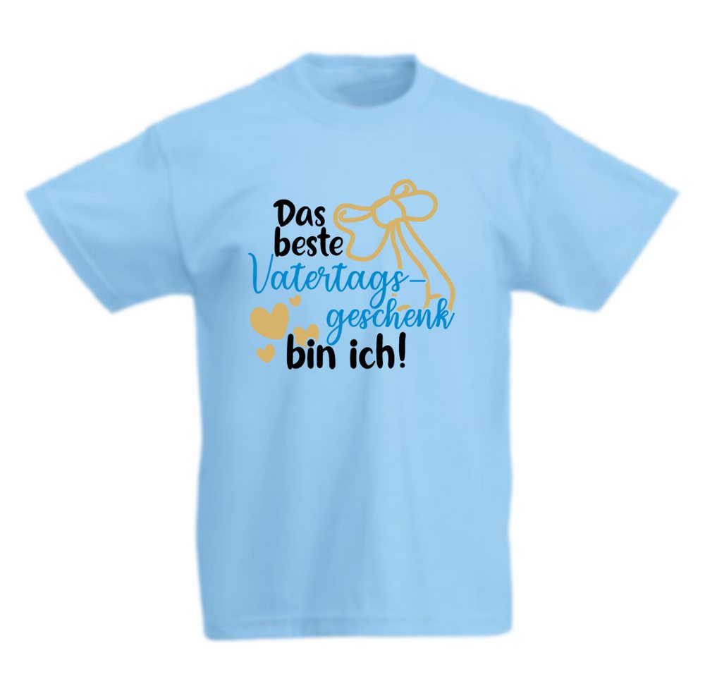 G-graphics T-Shirt Das beste Vatertagsgeschenk bin ich Kinder T-Shirt mit coolem Spruch als Frontprint von G-graphics