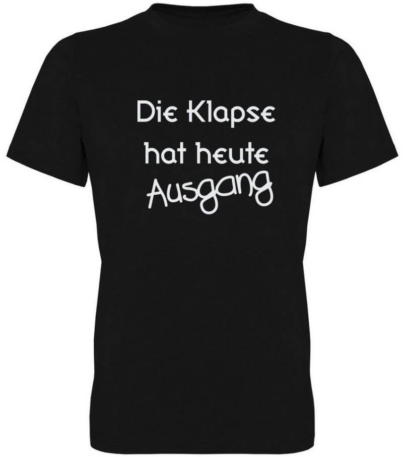 G-graphics T-Shirt Die Klapse hat heute Ausgang Herren T-Shirt perfekt für den nächsten Männer- & Partyabend von G-graphics