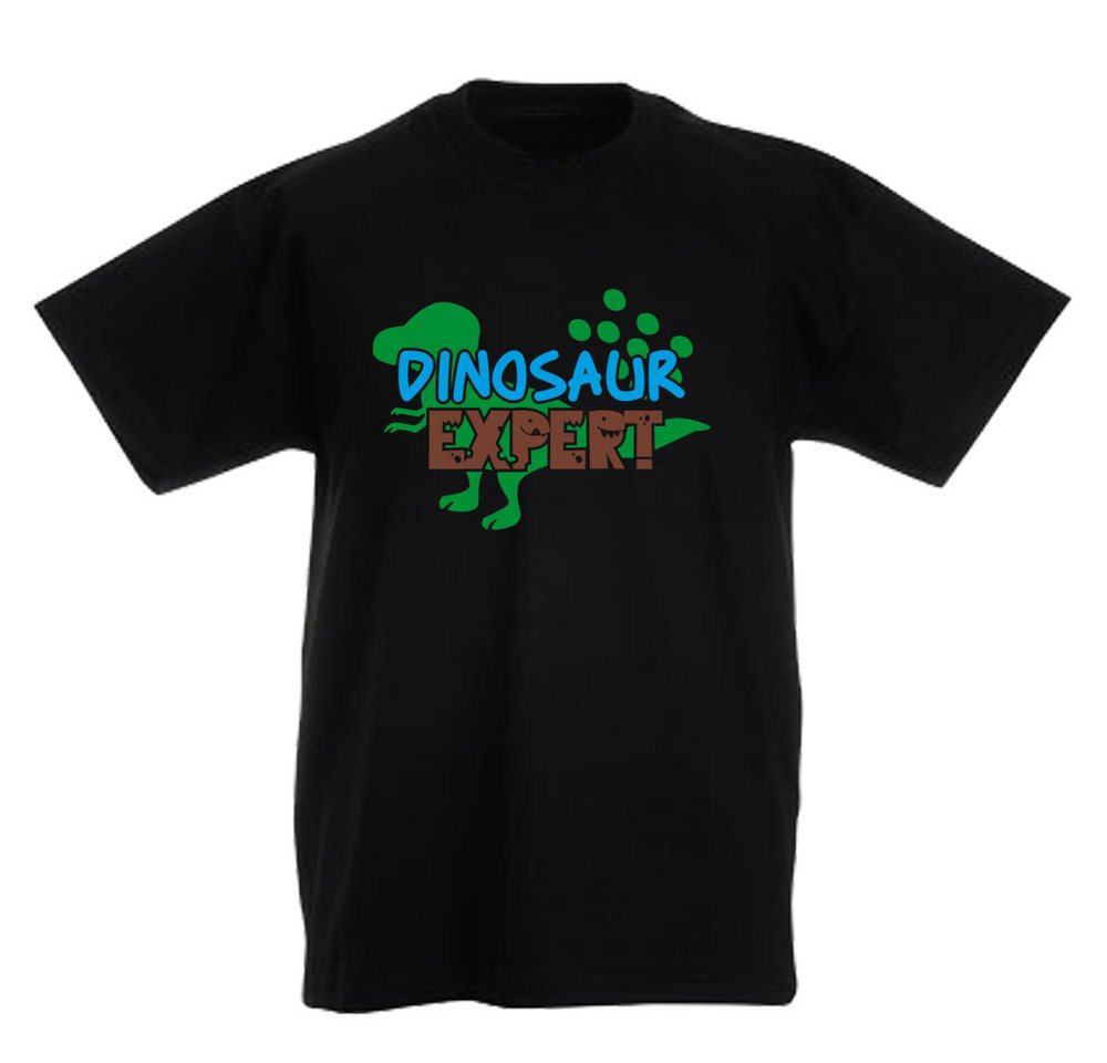 G-graphics T-Shirt Dinosaur Expert Kinder T-Shirt mit coolem Spruch als Frontprint von G-graphics
