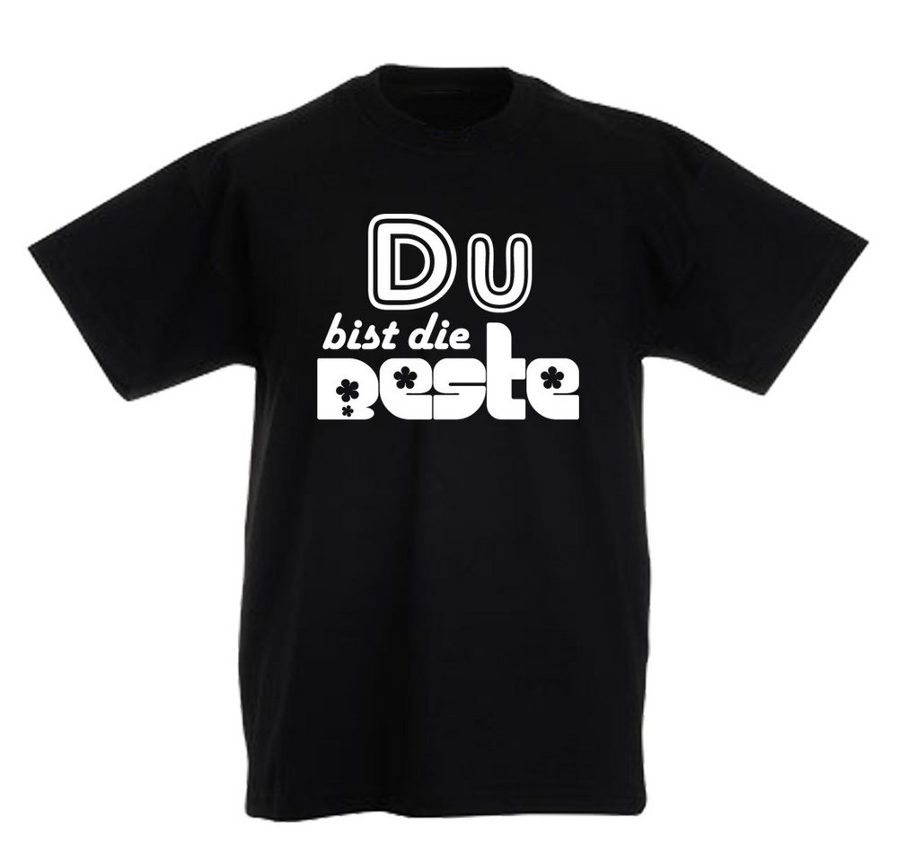 G-graphics T-Shirt Du bist die Beste Kinder T-Shirt mit coolem Spruch als Frontprint von G-graphics