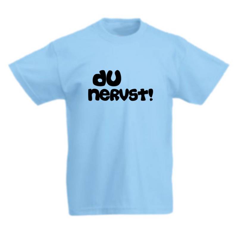 G-graphics T-Shirt Du nervst! Kinder T-Shirt mit coolem Spruch als Frontprint von G-graphics