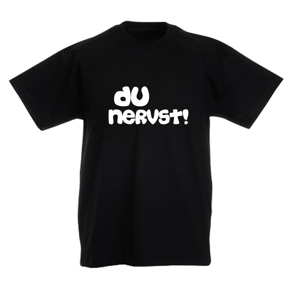 G-graphics T-Shirt Du nervst! Kinder T-Shirt mit coolem Spruch als Frontprint von G-graphics
