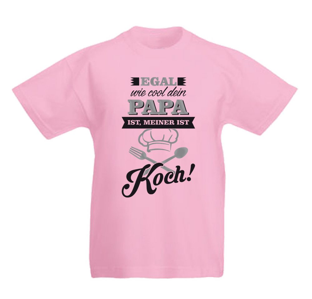 G-graphics T-Shirt Egal, wie cool Dein Papa ist, meiner ist Koch! Kinder T-Shirt mit coolem Spruch als Frontprint G-graphics T-Shirt Egal, wie cool Dein Papa ist, meiner ist Koch! Kinder T-Shirt mit coolem Spruch als Frontprint von G-graphics
