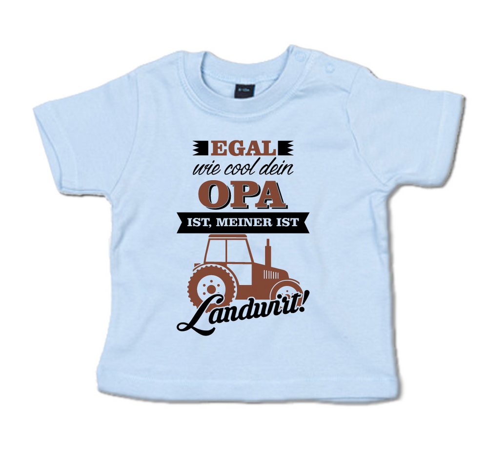 G-graphics T-Shirt Egal wie cool Dein Opa ist, meiner ist Landwirt! Baby T-Shirt mit Spruch als Geschenk für/von Oma & Opa G-graphics T-Shirt Egal wie cool Dein Opa ist, meiner ist Landwirt! Baby T-Shirt mit Spruch als Geschenk für/von Oma & Opa von G-graphics