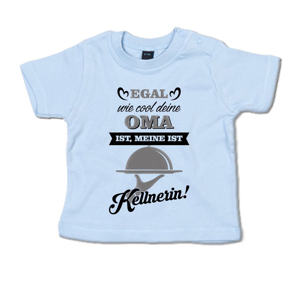 G-graphics T-Shirt Egal wie cool Deine Oma ist, meine ist Kellnerin! Baby T-Shirt, mit Spruch / Sprüche / Print / Aufdruck von G-graphics