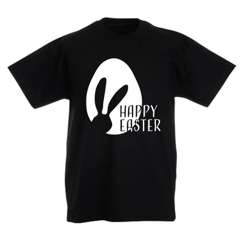 G-graphics T-Shirt Ei mit Hase – Happy Easter Kinder T-Shirt mit Motiv für den Frühling & zu Ostern von G-graphics