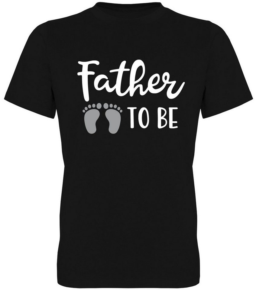 G-graphics T-Shirt Father to be Herren T-Shirt mit Frontprint / Spruch für den „Papa to be“ von G-graphics