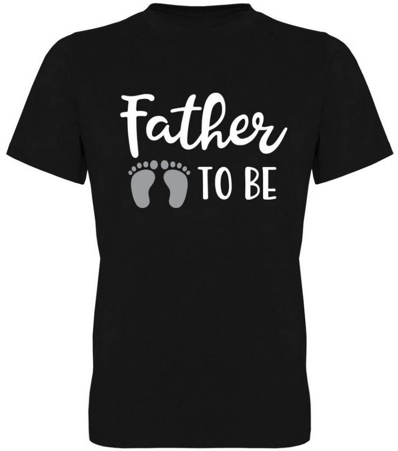 G-graphics T-Shirt Father to be Herren T-Shirt mit Frontprint / Spruch für den „Papa to be“ von G-graphics