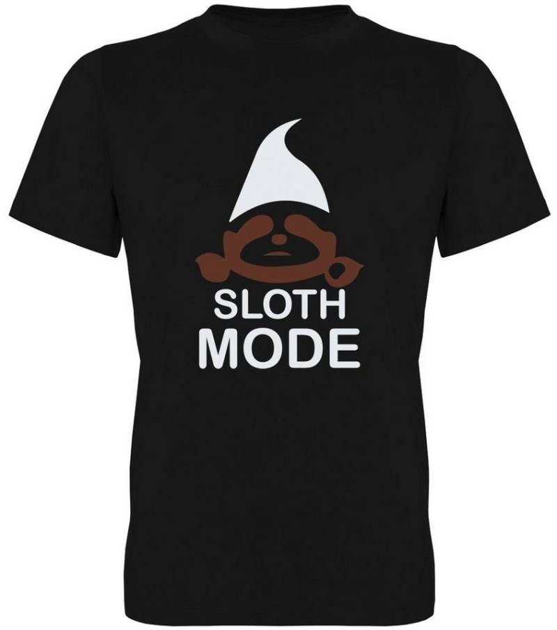 G-graphics T-Shirt Faultier – Sloth Mode Herren T-Shirt mit Statement / Spruch / Motiv als Frontprint von G-graphics