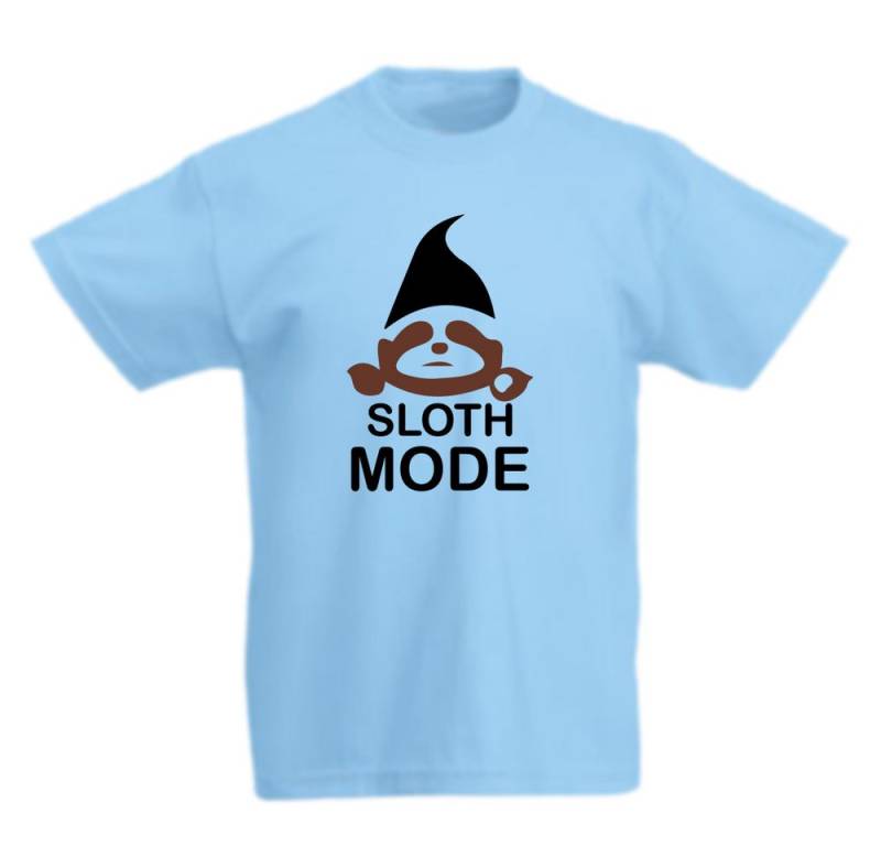 G-graphics T-Shirt Faultier – Sloth Mode Kinder T-Shirt mit coolem Motiv als Frontprint von G-graphics