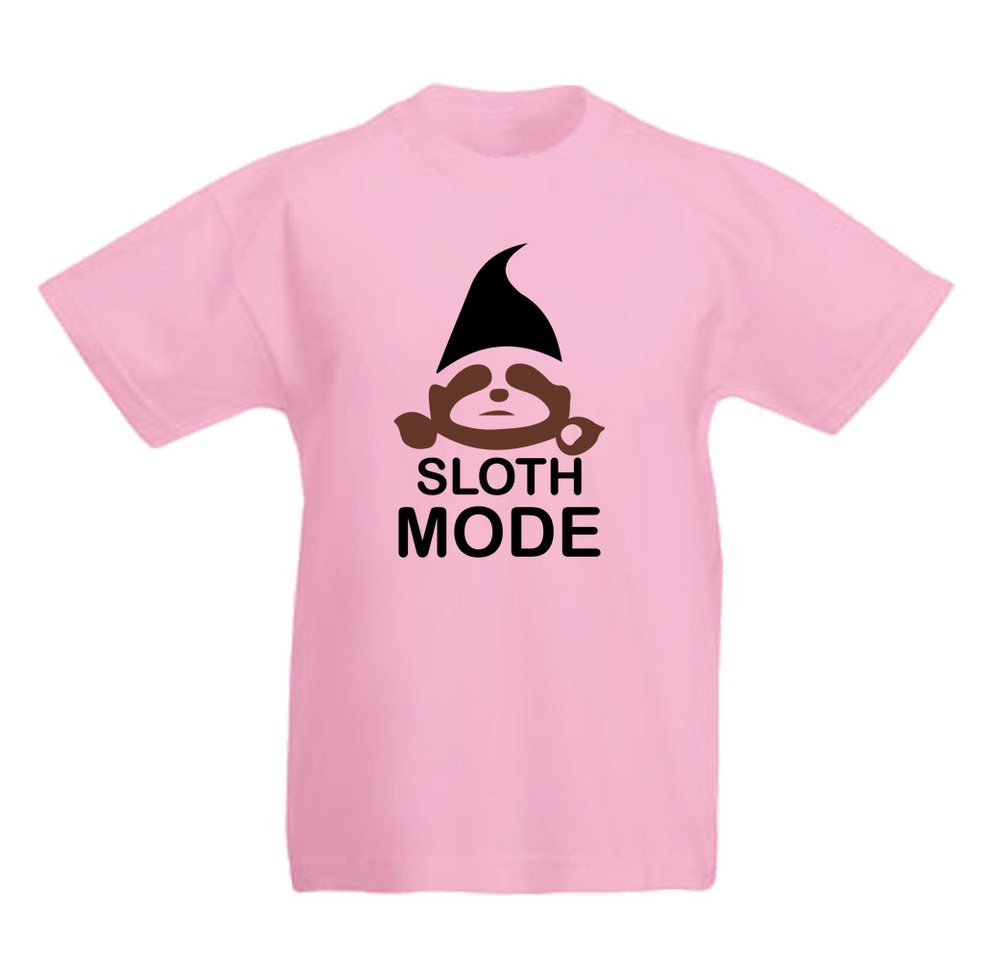 G-graphics T-Shirt Faultier – Sloth Mode Kinder T-Shirt mit coolem Motiv als Frontprint von G-graphics